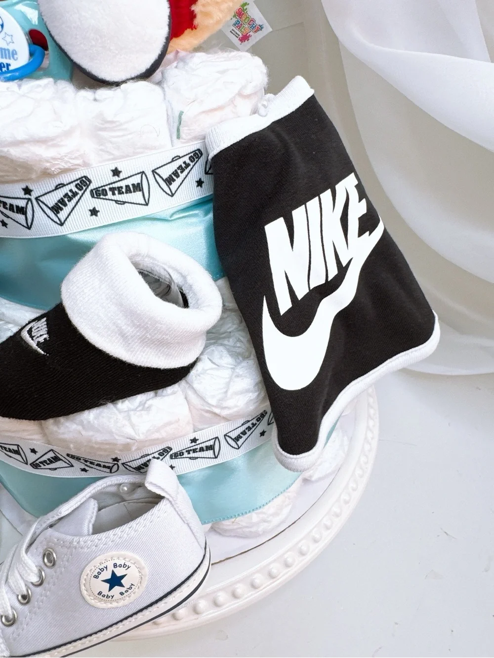 Sport Table Tennis Diaper Cake, Sport Theme, Baby Shower gift